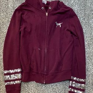 Zip up hoodie